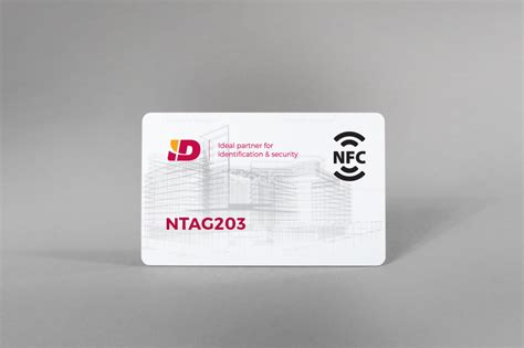 nfc pvc card ntag203|NFC NTAG203 PVC Card.